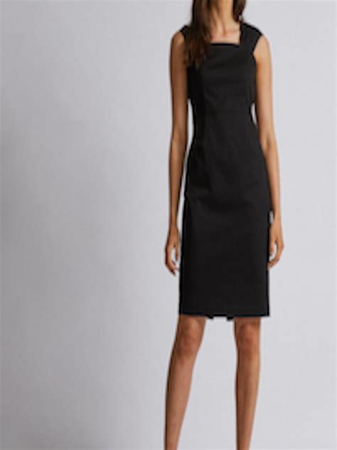Buy Dorothy Perkins Women Black Solid Sheath Dress Dresses For Women 10473356 Myntra
