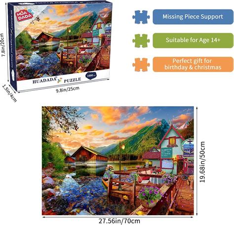 Huadada Jigsaw Puzzles For Adults 1000 Puzzles For Adults 1000 Piece