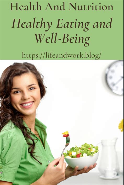 Healthy Eating And Well Being