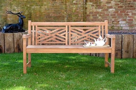 Oxford Teak Garden Bench 3 Seater 15m Teak Garden Bench Garden Bench Wooden Garden Benches