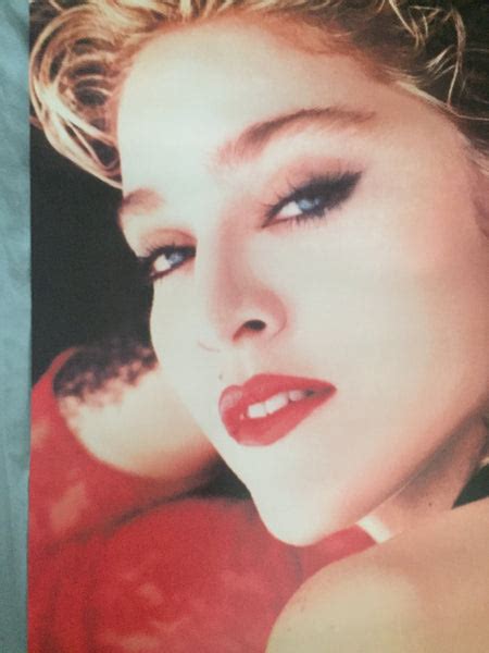 Madonna Large Glossy Poster 1985 Virgin Tour Borderline Music