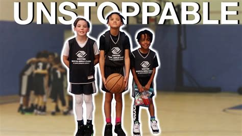 These 3 Kids Are Unstoppable Best Youth Basketball Team Ever Youtube