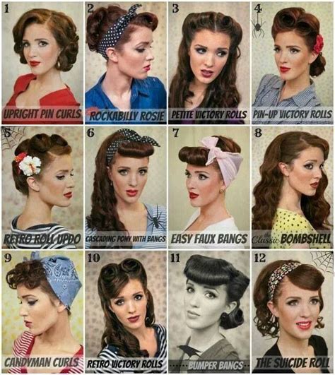 ´50s Hairstyles Ideas Yve