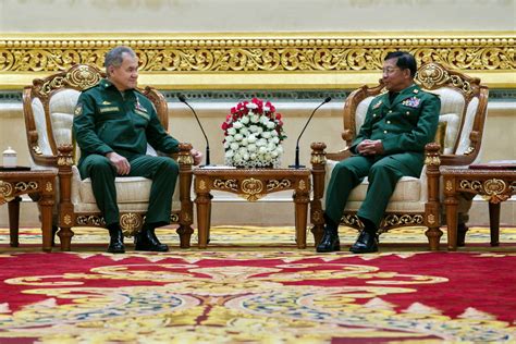 Russia To Deepen Ties With Myanmar Military Junta Top Defense Official