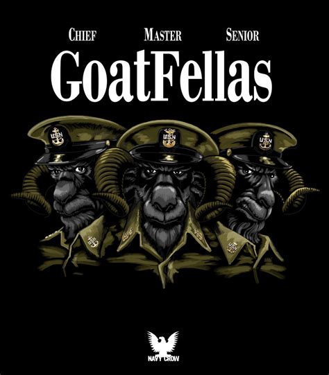 Goat Locker Goatfellas Us Navy Poster Usa Made