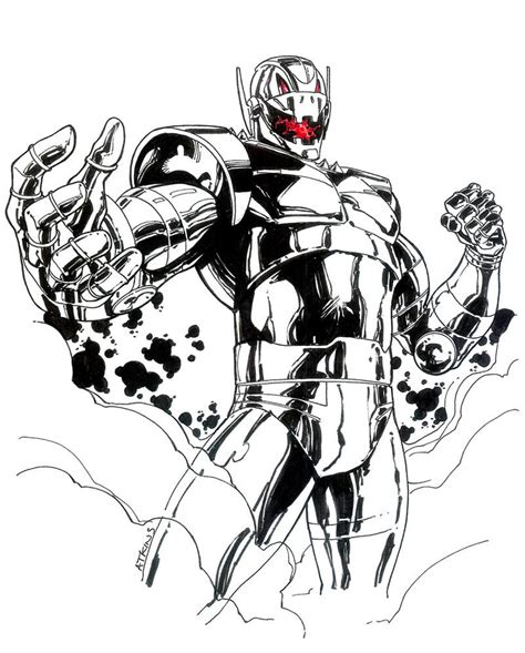 Heroes Con Ultron Sketch By Robertatkins On Deviantart