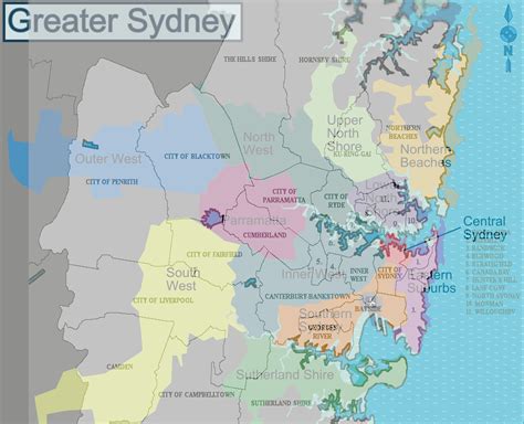 The Map Slicing Up Sydney Deep Harbour Obsidian Portal