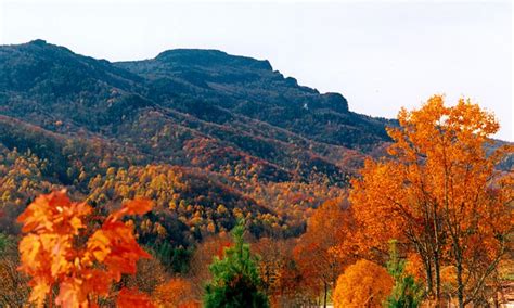 Grandfather Mountain The Peak Of Leaf Season Grandfather Mountain