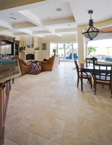 Turn an otherwise dull and boring space into one that will grab everyone's attention. Ivory Cream French Pattern Travertine Tiles - Contemporary ...