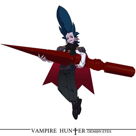 Artstation Vampire Hunter Demon Eyes Part1 Rong Chen Vampire