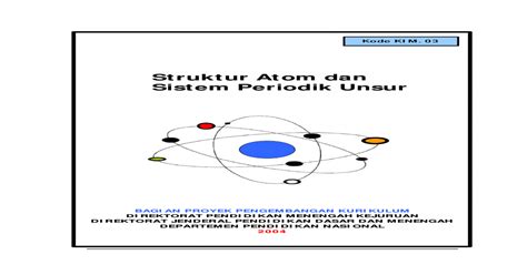 Struktur Atom Dan Sistem Periodik Unsur Kim 03 Struktur Atom Dan