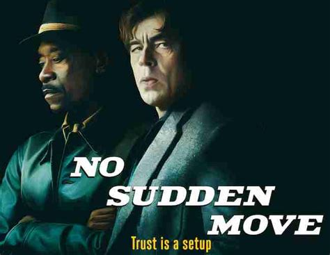 Trailer Steven Soderbergh S No Sudden Move Starring Don Cheadle Benicio Del Toro David