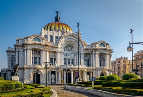 Palácio De Bellas Artes Na Cidade Do México Cidade Do México O