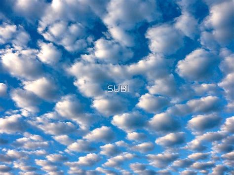 Clouds Perspective By Subi Redbubble