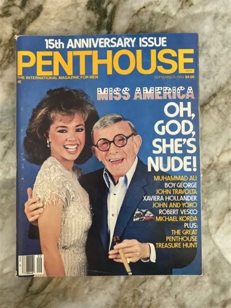 Penthouse Magazine September Vanessa Williams No Reserve