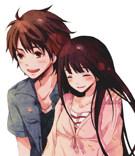 Anime Love Couple Png Free Download Png Mart