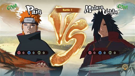 Naruto Shippuden Ultimate Ninja Storm 4 Pain VS Madara Uchiha YouTube