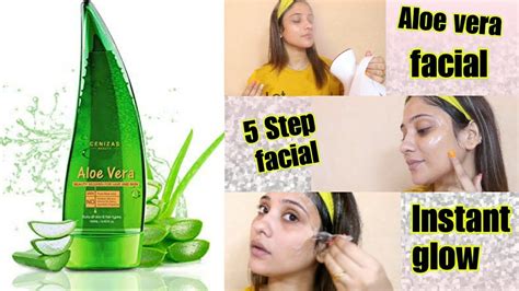 Best Aloe Vera Gel Facial Benefits Of Aloe Vera Gel Youtube