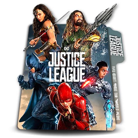 Justice League pseudo3D vertical movie folder icon by zenoasis on DeviantArt