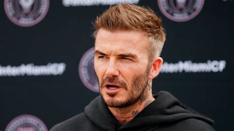 Beckham Evades The Rumours On The Future Of Leo Messi