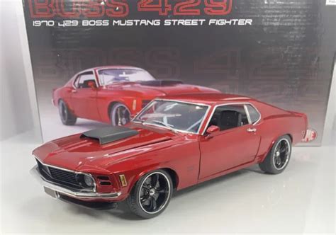 Gmpacme 118 Scale 1970 Mustang Boss 429 “candy Apple Red