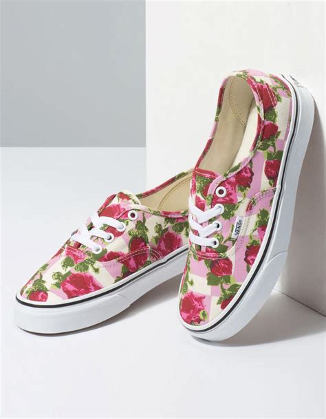 Vans Canvas Romantic Authentic Floral Womens Shoes Lyst