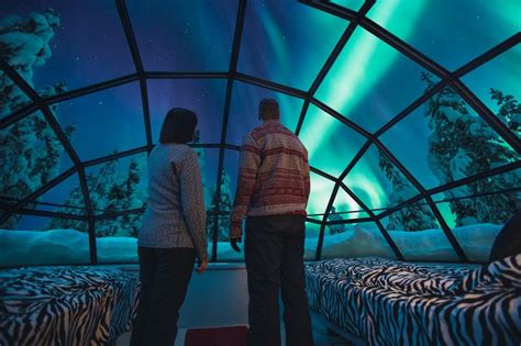 Must See Insane Views Of The Northern Lights From Glass Igloos In