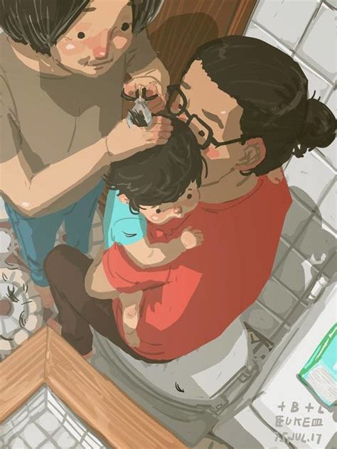 A Single Dad From Taiwan Illustrates His Daily Life And Its Too Touching For Words Pais