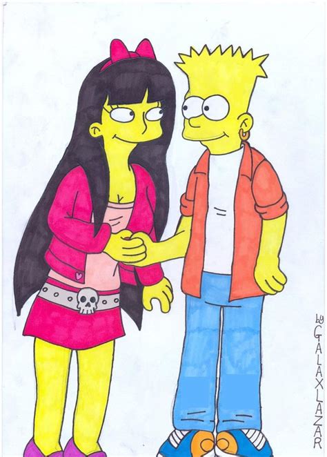 Bart And Jessica On Deviantart Bart 90s Cartoon