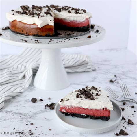 Red Velvet Oreo Cheesecake Amazing Recipe Somewhat Simple