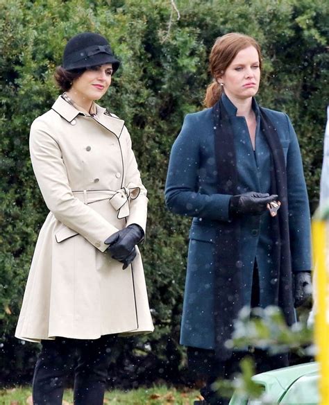Lana Parrilla And Rebecca Mader Once Upon A Time Lana Women