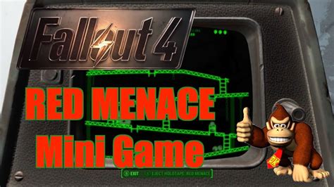Fallout 4 Hidden Computer Games And Cool Stuff Red Menace Youtube