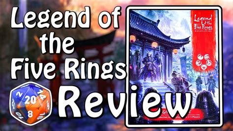 Legend Of The Five Rings Rpg Beginner Game Review Youtube