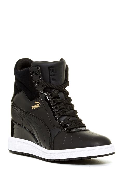 Advantage Wedge Sneaker Workout Shoes Outfit Black Wedge Sneakers