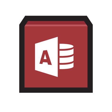 Free Microsoft Access Colored Outline Icon Available In Svg Png Eps