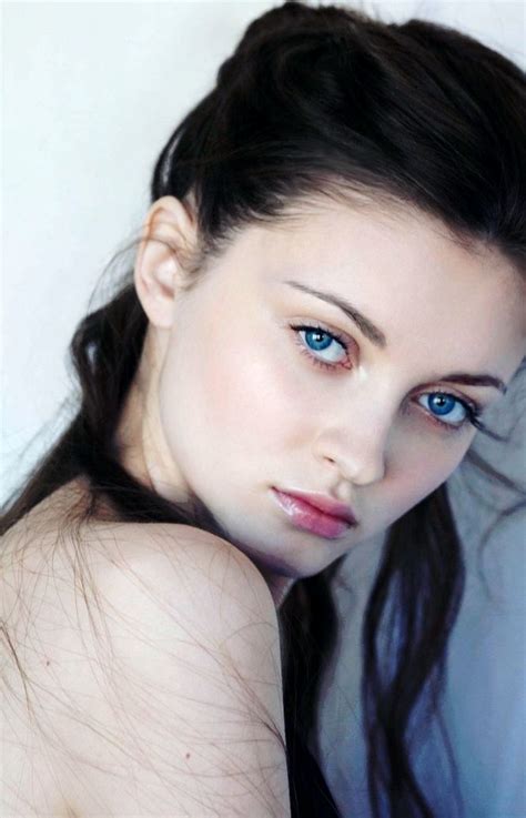 173 Best Images About Black Hair Blue Eyes On Pinterest Red Lips Freckles And Make Up