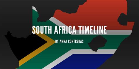 South Africa Timeline