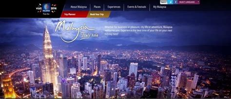 Älä seuraa älä seuraa käyttäjää @guess. Homepage of official tourism website on Malaysia (Source ...