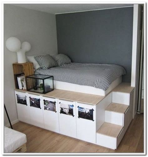 Stunning Storage Bed Raised Double Bed With Storage Raised Double Bed