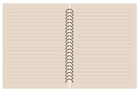 Notebook Paper Background For Word