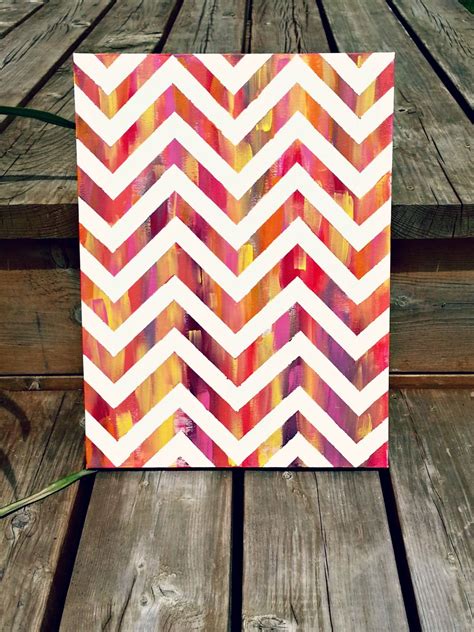 Tape Painting Canvas | Diy canvas wall art, Canvas painting diy, Easy canvas art