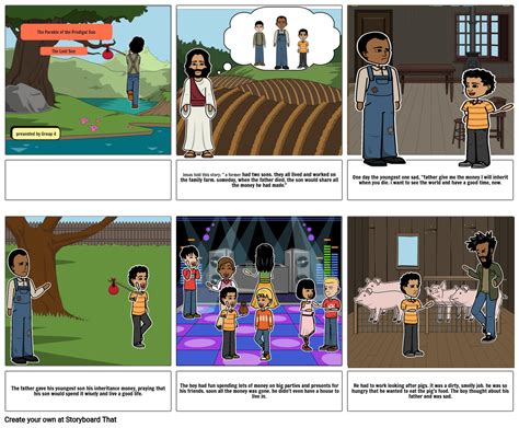 The Prodigal Son Storyboard By B8d71e17