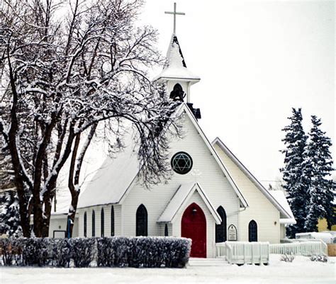 Church In The Snow Stock Photos Pictures And Royalty Free Images Istock