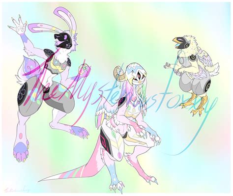 Protogen Adopts 5 Open By Themysteriousfoxxy On Deviantart