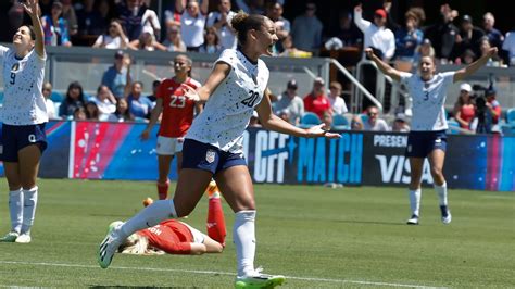 Commentary Us Womens World Cup Team Shows Promise In Friendly Win