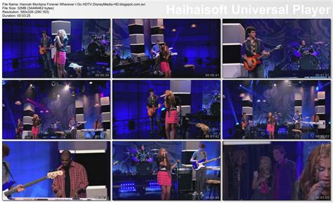 Wherever i go hannah montana. Hannah Montana Forever Wherever I Go HDTV | ..::[Disney ...