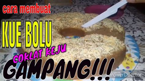 Cara membuat kue putu ayu sederhana. Cara Membuat Kue Bolu Coklat Keju Empuk Gampang Banget - YouTube