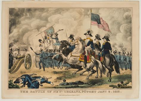 Lot 600 5 Andrew Jackson And Battle Of New Orleans Related Prints