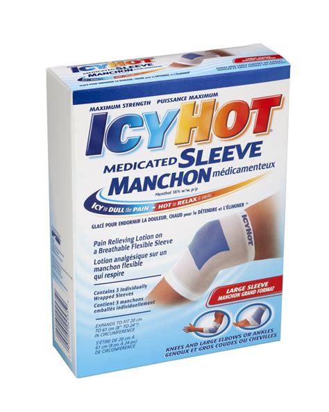 Icy Hot Medicated Large Sleeve Walmart Canada