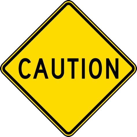 Caution Sign Beau Chêne Homeowners Association Mandeville Louisiana